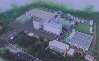 山美：浙江金華建筑垃圾處理破碎篩分生產(chǎn)線進(jìn)入工程尾期