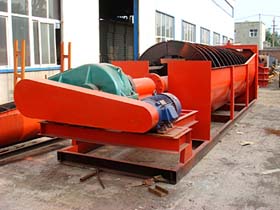 辛集砂石料洗砂機設備|晉州螺旋洗砂機|槽式堰板機產(chǎn)品圖片