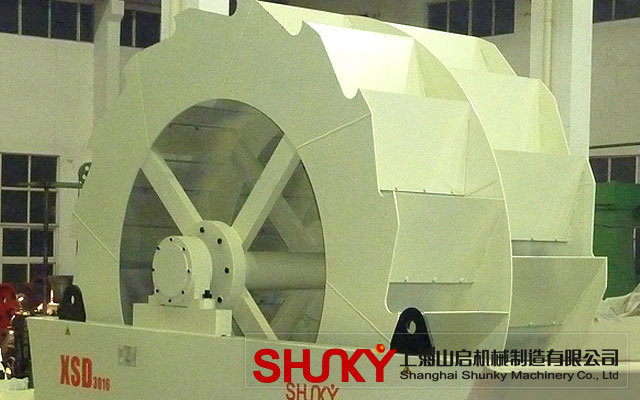 山啟機(jī)械全心全意做好設(shè)備洗砂機(jī)產(chǎn)品圖片