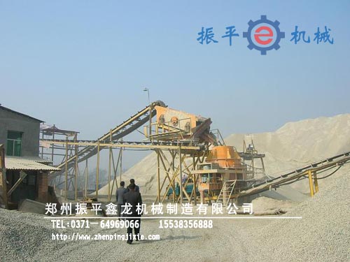 秦皇島自主搭配配置的砂石料生產(chǎn)線性能特點(diǎn)產(chǎn)品圖片