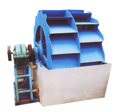 洗砂機設備，輪斗式洗砂機，選礦設備產品圖片