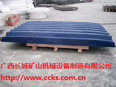 顎式破碎機(jī)顎板/牙板/齒板 產(chǎn)品圖片