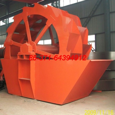 高效輪斗式洗砂機價格|洗砂機工作原理產(chǎn)品圖片
