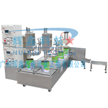 DCS-30B-FB-II-D自動(dòng)計(jì)量雙頭液體灌裝機(jī)產(chǎn)品圖片