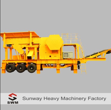 輪胎式移動破碎站產(chǎn)品圖片