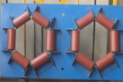 管式帶式輸送機托輥