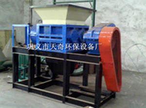 天奇雙軸破碎機(jī)結(jié)構(gòu)，雙軸撕碎機(jī)技術(shù)優(yōu)勢