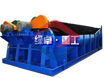 雙螺旋洗石機(jī)，螺旋洗礦機(jī)，新型洗石設(shè)備