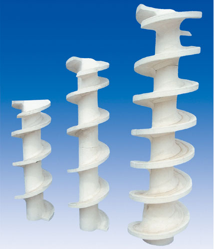 真空擠磚機(jī)耐磨螺旋絞刀.耐磨螺旋.耐磨絞籠 產(chǎn)品圖片