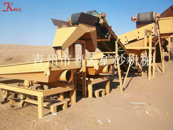 戈壁灘風選砂金設備|無水選金機械|沙漠選金設備產(chǎn)品圖片