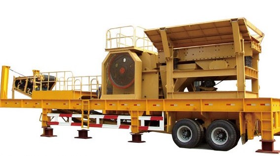 小型履帶式移動破碎站專業(yè)廠家產(chǎn)品圖片