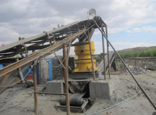 新型圓錐破碎機用于砂石生產(chǎn)線中v產(chǎn)品圖片