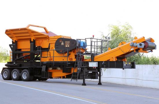 山寶CW710J輪式移動(dòng)破碎站產(chǎn)品圖片