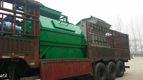 湖北貧鐵礦石干式磁選機(jī)不用水無污染產(chǎn)品圖片