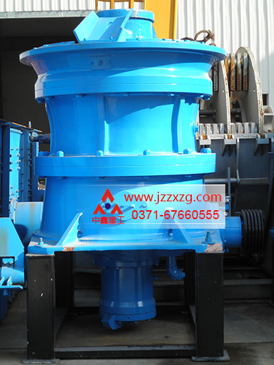 中鑫重工單缸液壓圓錐破碎機火爆銷