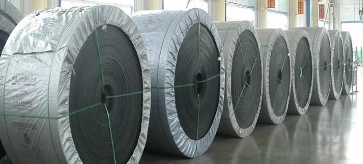 輸送機(jī)配套皮帶傳送帶 山東山礦產(chǎn)品圖片