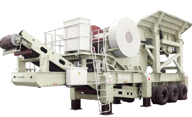 移動(dòng)破碎站(建筑垃圾破碎）產(chǎn)品圖片