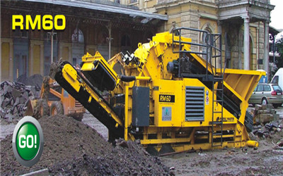 掛車式移動反擊破碎機RM60產品圖片
