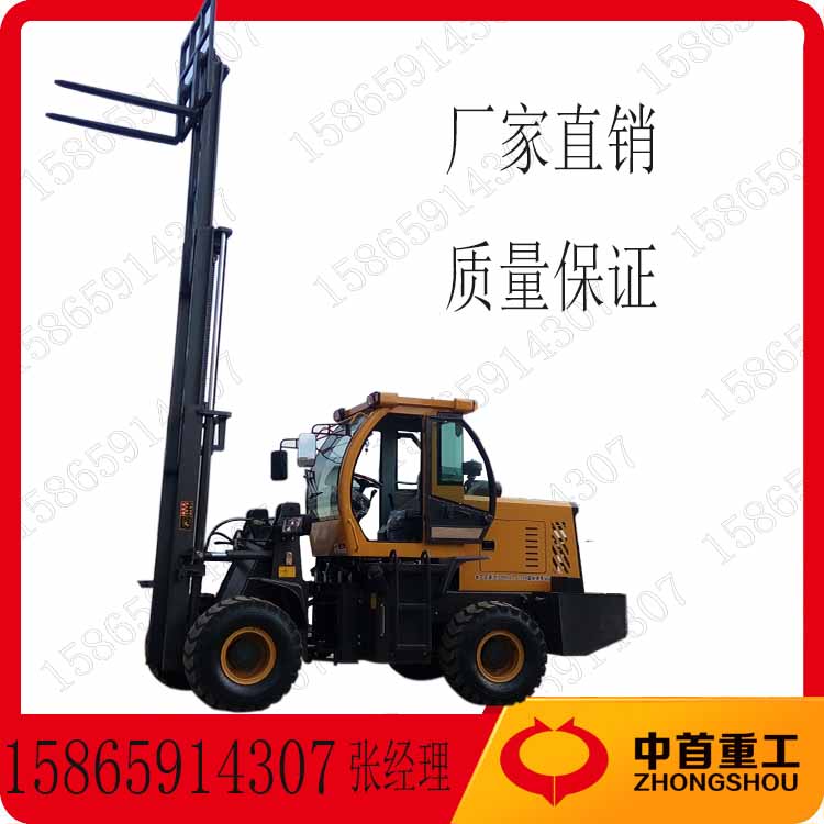 越野叉車四驅(qū)叉車沙灘地推薦叉車代理電話JU