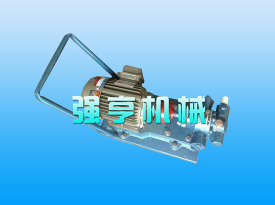 新疆強亨YDCB移動式齒輪泵體積小維修方