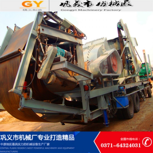 小型移動式破碎設(shè)備礦山機械中較暢銷