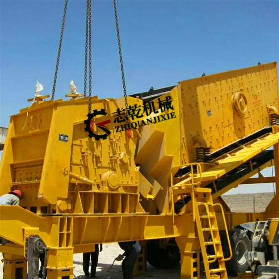 反擊式移動(dòng)破碎站 攪拌站移動(dòng)式破碎機(jī) 建筑垃圾移動(dòng)破碎站產(chǎn)品圖片