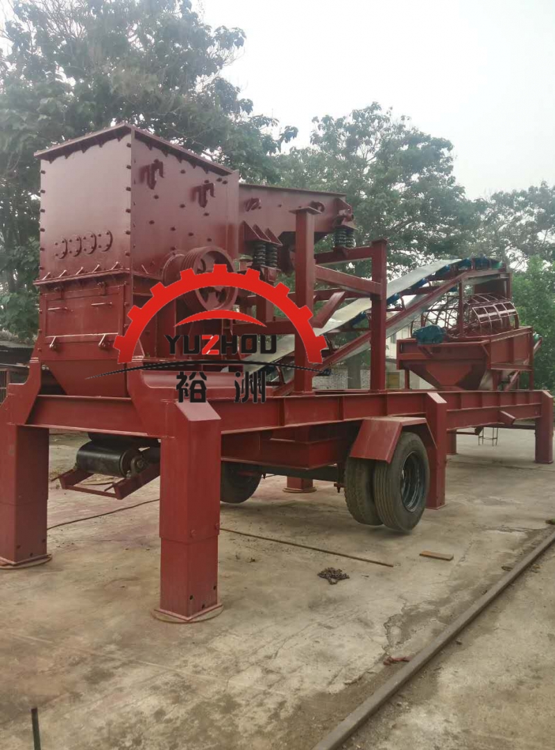  河南裕洲供應(清流建筑垃圾破碎機)|移動破碎站制造