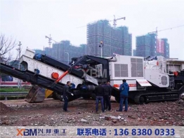 鵝卵石移動破碎機出租 可出售