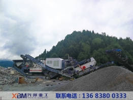 日處理4000噸移動破碎站出租