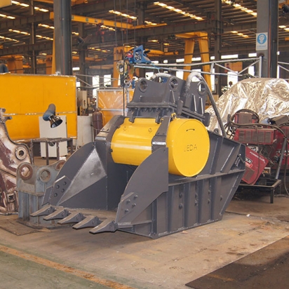 訂做移動式青石混凝土破碎斗 