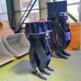 液壓旋轉(zhuǎn)抓木器 原木夾斗 挖掘機(jī)多功能屬