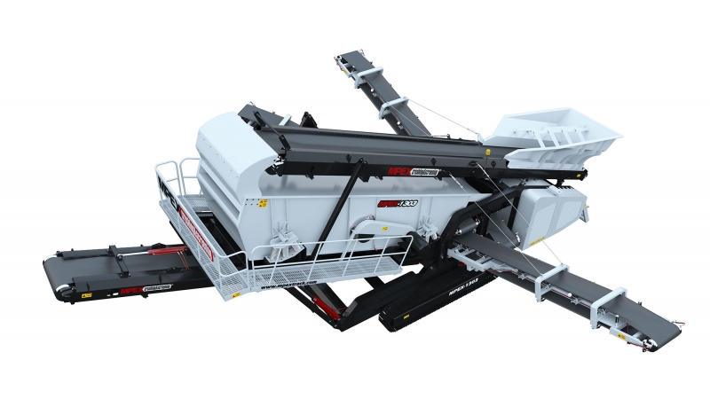 派克斯履帶式移動破碎篩分設備產品圖片