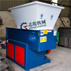 廢舊塑料破碎設備 機頭料單軸撕碎機 編織袋粉碎機 塑料管材破碎