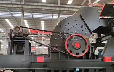 雙煒輪胎式移動(dòng)破碎站