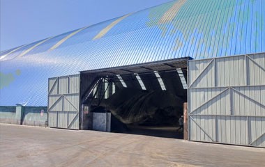 料棚大門(mén)干霧抑塵系統(tǒng)