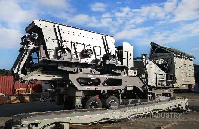 混凝土紅磚破碎機(jī) 移動(dòng)石子加工一體機(jī)