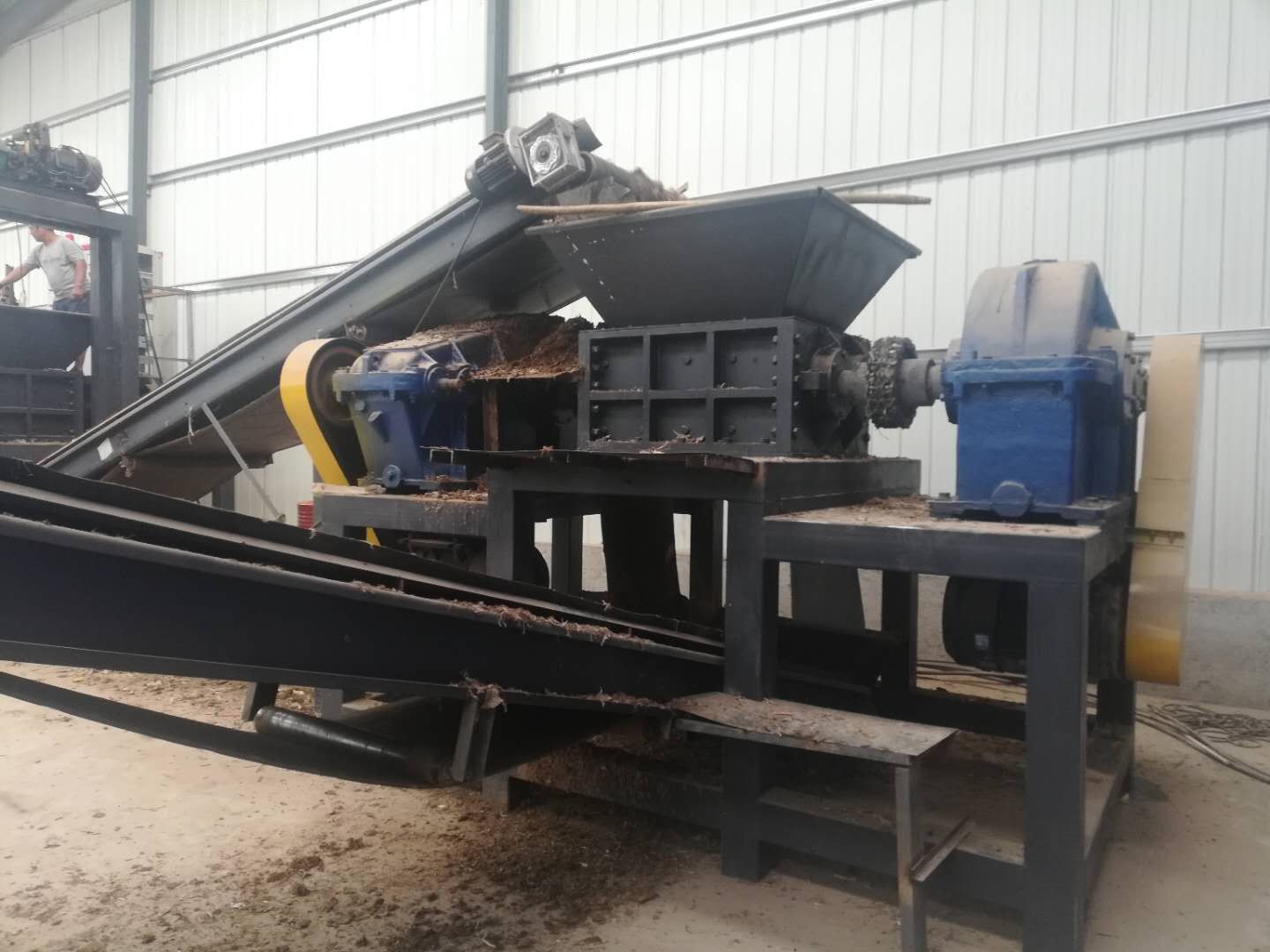 造紙廠廢料撕碎分選撕碎機產品圖片