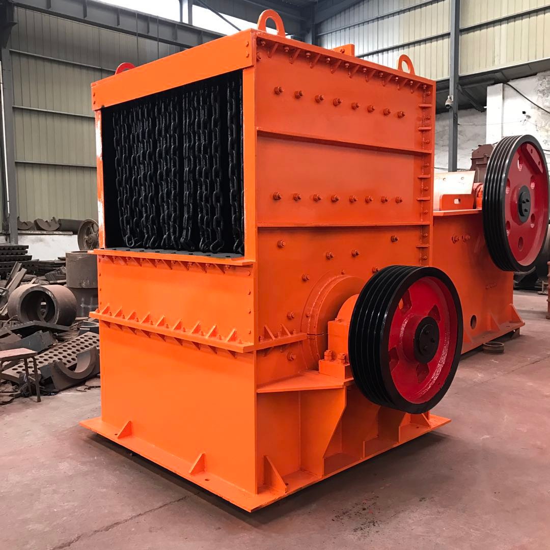 供應大石塊破碎機箱式 礦山石料粉碎機 合金重錘碎石機設備生產線產品圖片