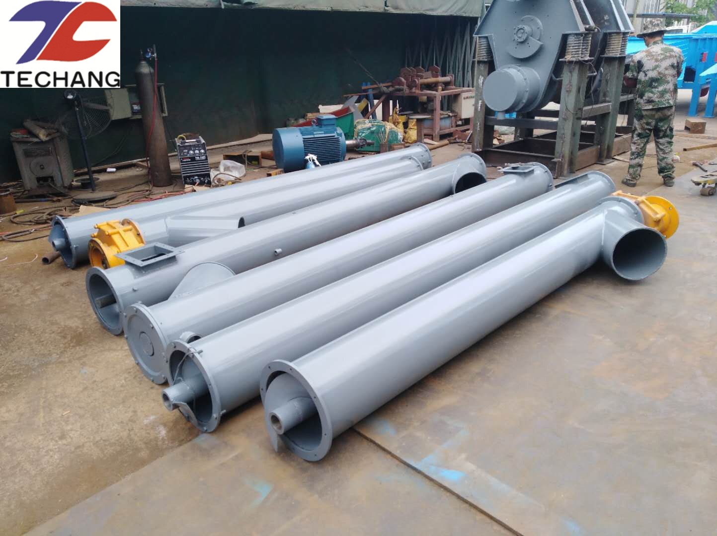 GX200螺旋輸送機 GX管式螺旋輸送機廠家產品圖片