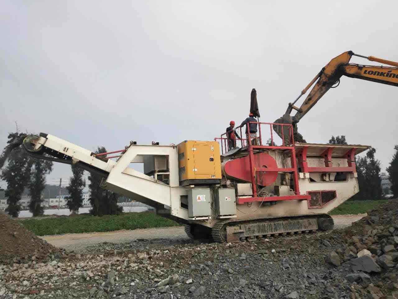 猛威士1400履帶式移動(dòng)破碎站