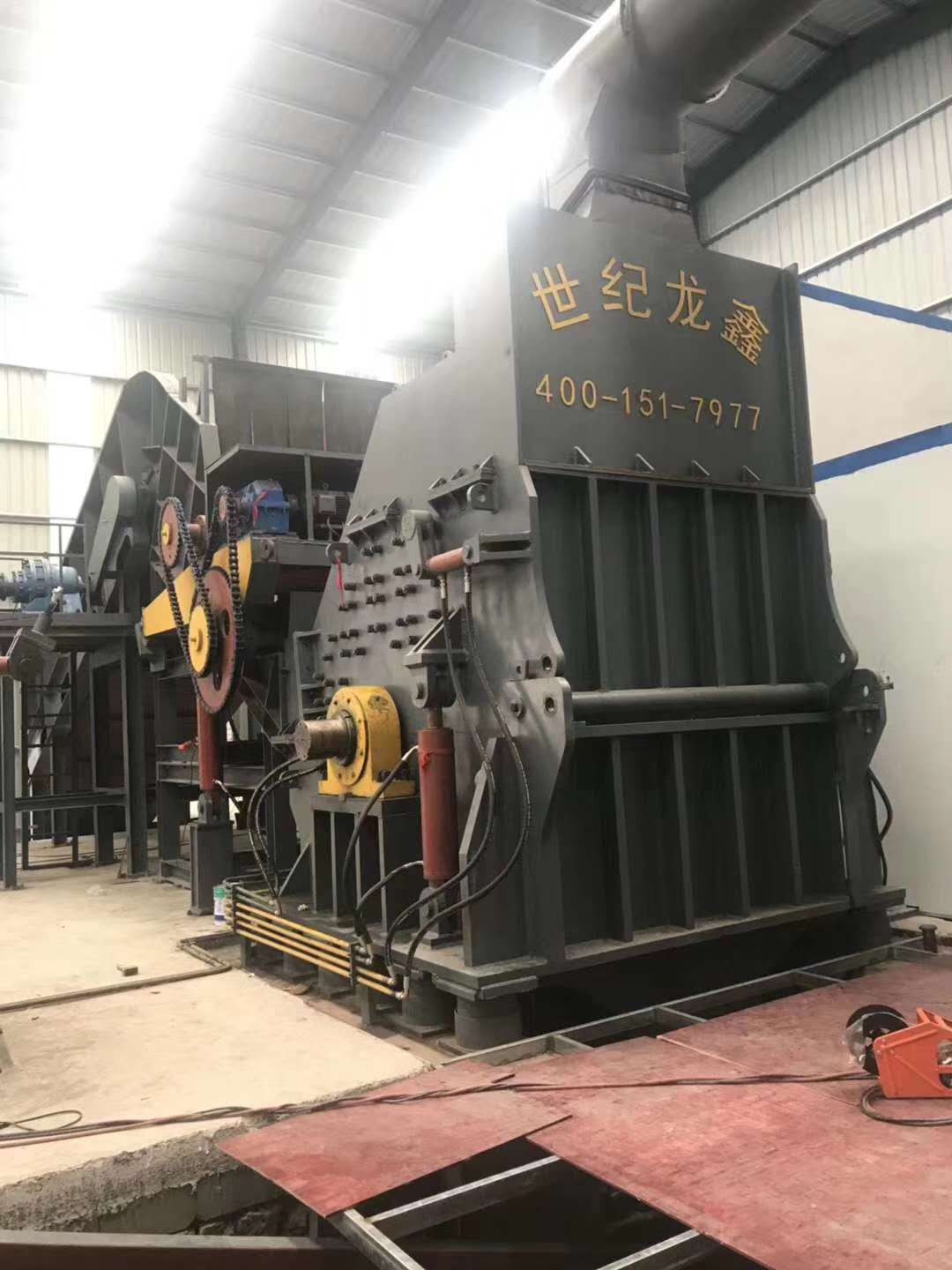 廢鐵破碎機(jī) 廢鋼破碎廠家 廢鋼破碎機(jī)價(jià)格-山東龍?chǎng)螜C(jī)械廠家產(chǎn)品圖片