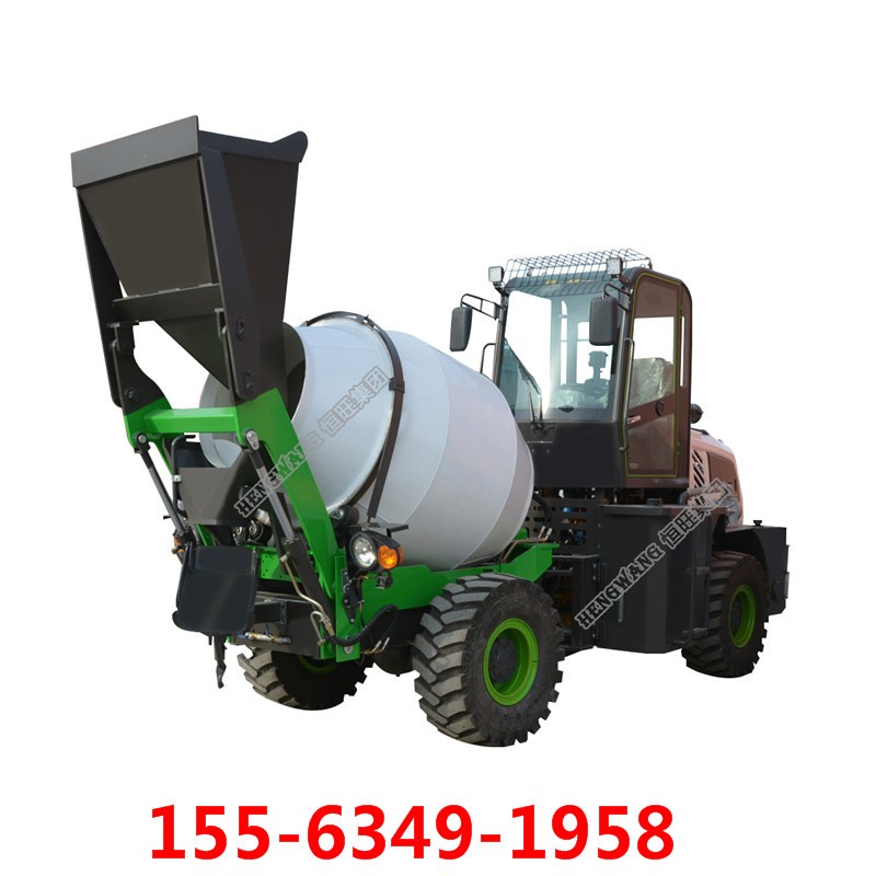  全自動上料攪拌車 