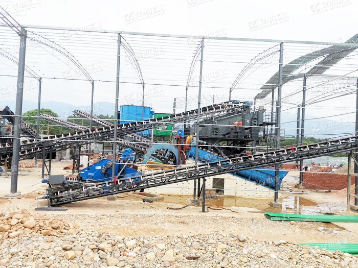 尾礦洗砂分離設(shè)備 礦山洗沙機(jī)篩洗工藝