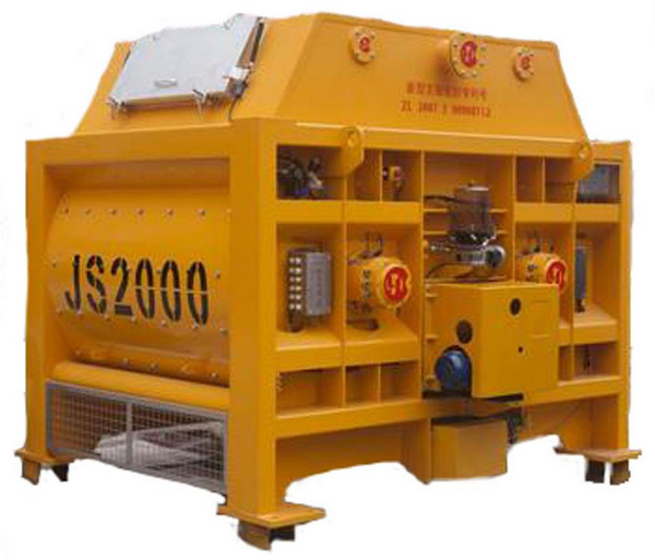 青海海東昌利雙臥軸強(qiáng)制式2000混凝土攪拌機(jī)廠家直銷(xiāo)