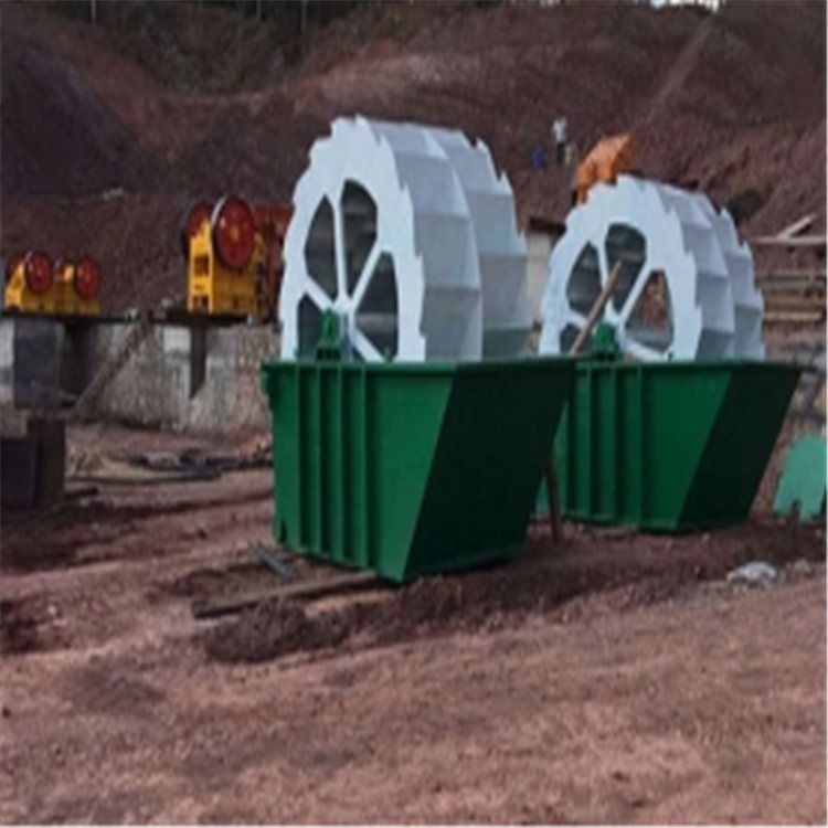 云南洗砂機-洗砂機設備-堅峰機械-輪斗式洗砂機