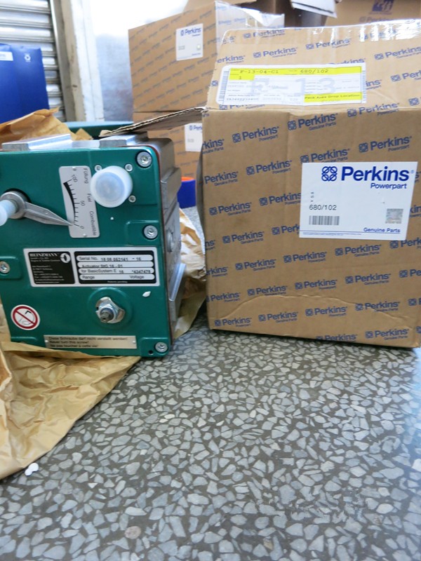 perkins珀金斯4012TAG2發動機電子調速器 執行器680/102 
