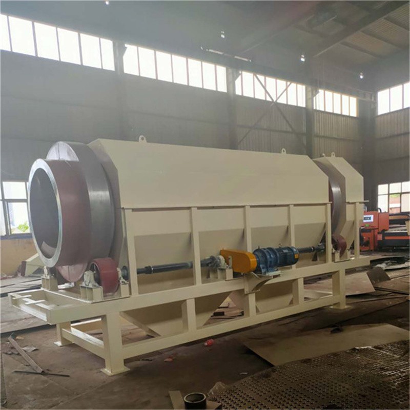 傾斜度滾筒分級篩鑄造件滾筒篩機(jī)石子圓筒篩