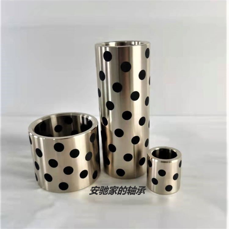 JDB耐磨油槽銅合金自潤滑軸承套