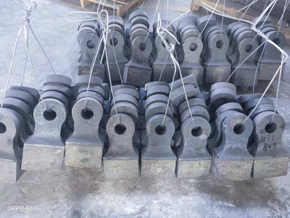 高鉻熱復合錘頭  高錳鋼篩板