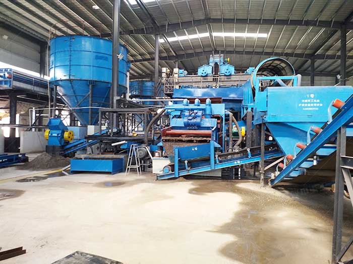 垃圾焚燒爐渣處理設備 爐渣洗選分級設備廠家產品圖片